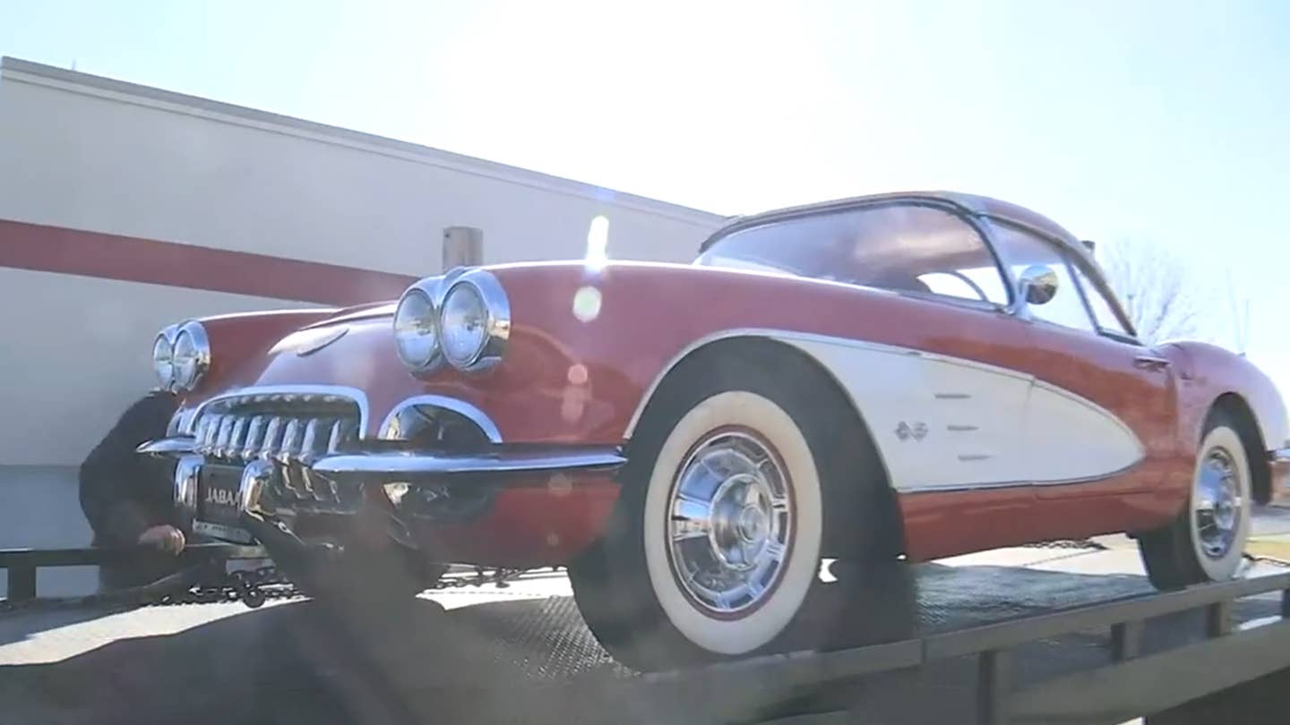 1959 Chevy Corvette Seized by Police Returned to Owner After 5 Years With $28K in Damage