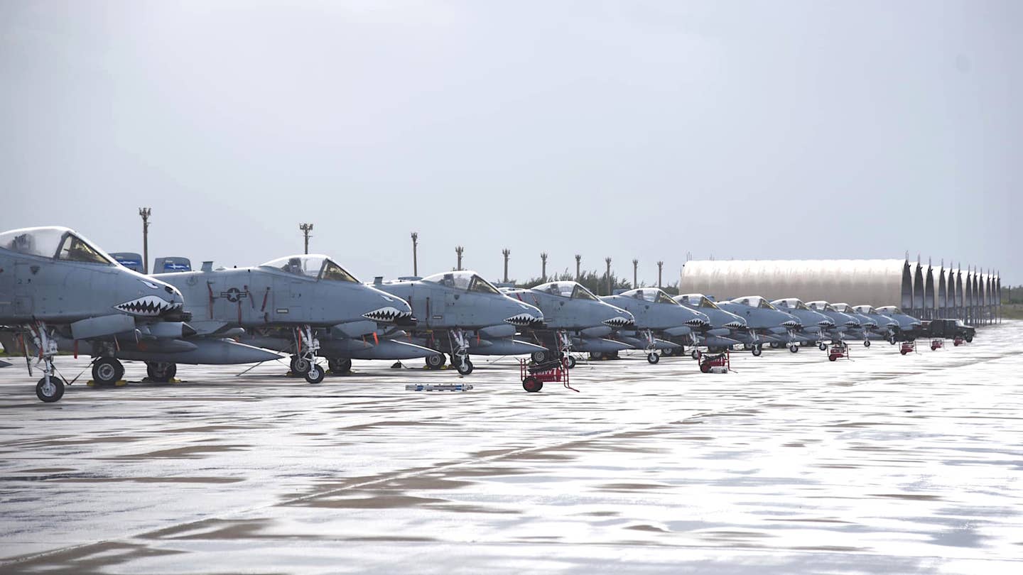 A-10Cs from the 23rd Wing at Andersen Air Force Base on Guam. <em>USAF</em>