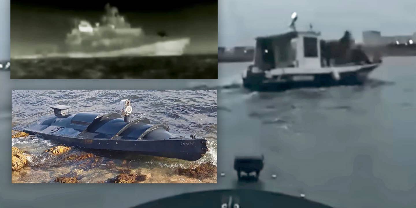 Ukraine’s Unprecedented Mass Drone Boat Attack Was A Wakeup Call