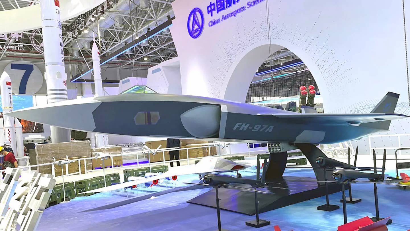 Clone Of Boeing&#8217;s MQ-28 Ghost Bat Drone Displayed By China