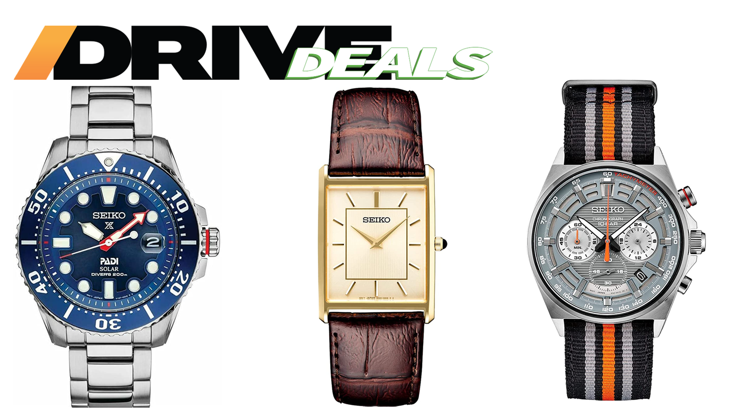 Check Out These Pre-Black Friday Seiko Watch Deals | The Drive