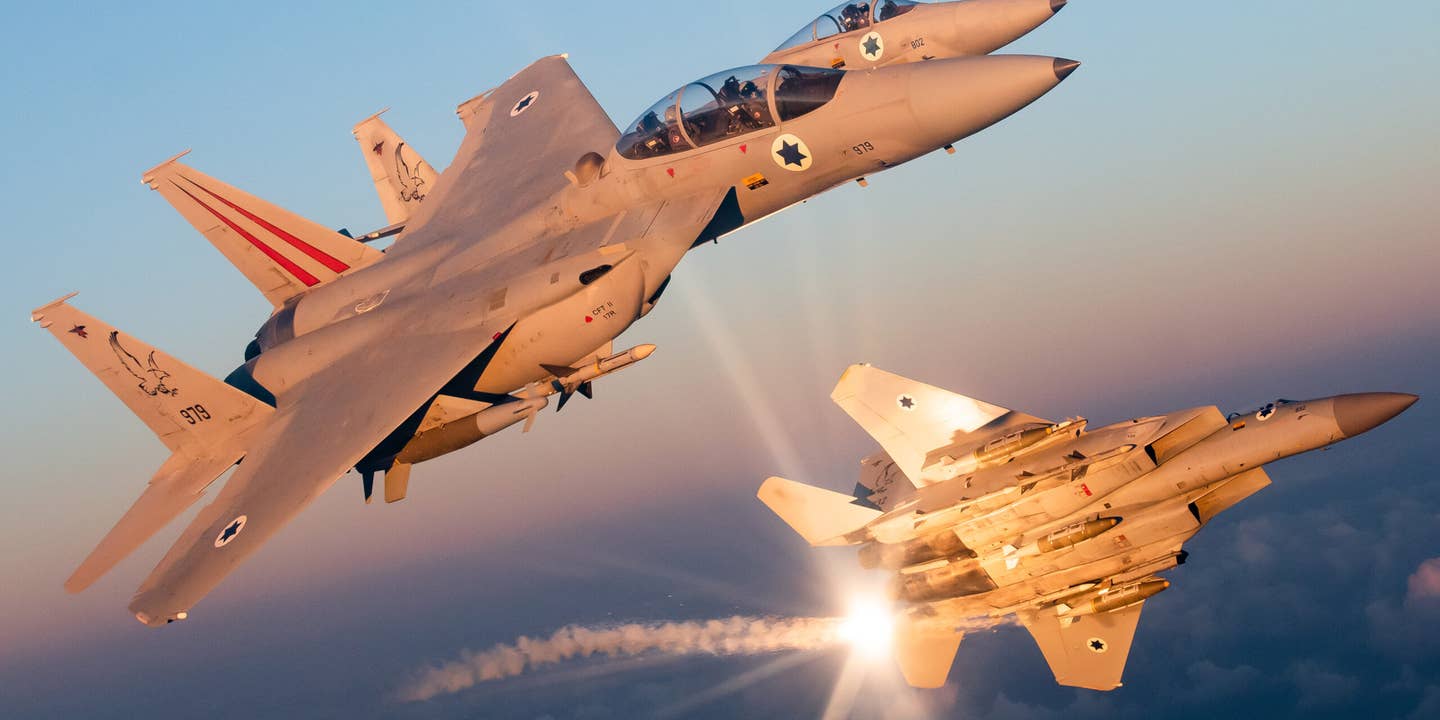 These Are The Best Photos Of Israeli F-15 ‘Baz’ Eagles We’ve Ever Seen