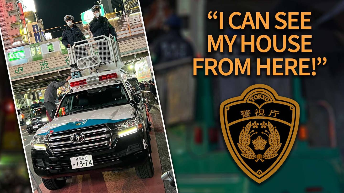 Tokyo Police Cars Are Extremely Weird and Very Good