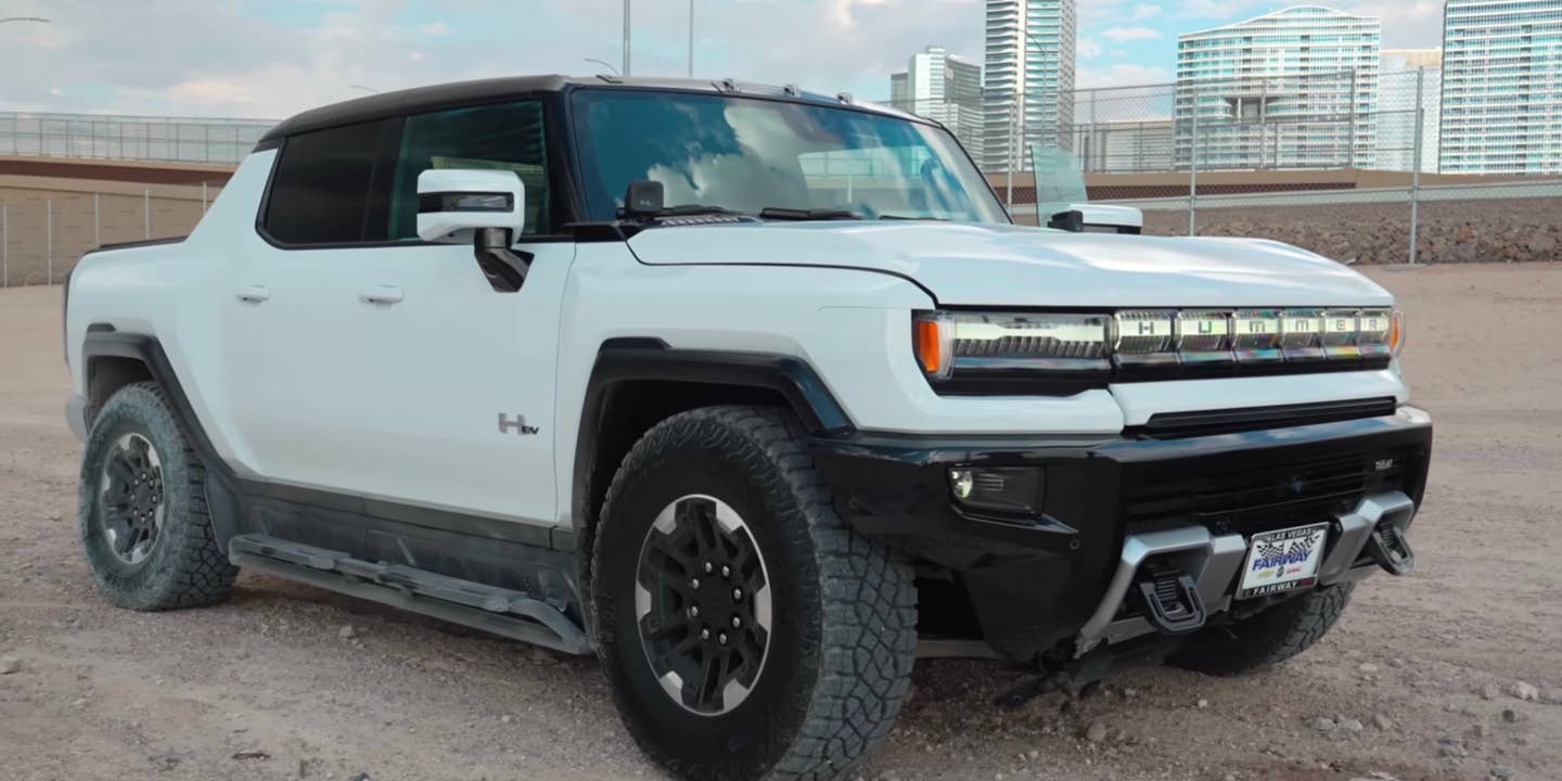 2022 GMC Hummer EV Wrecked by Clueless YouTuber After Only 9 Miles