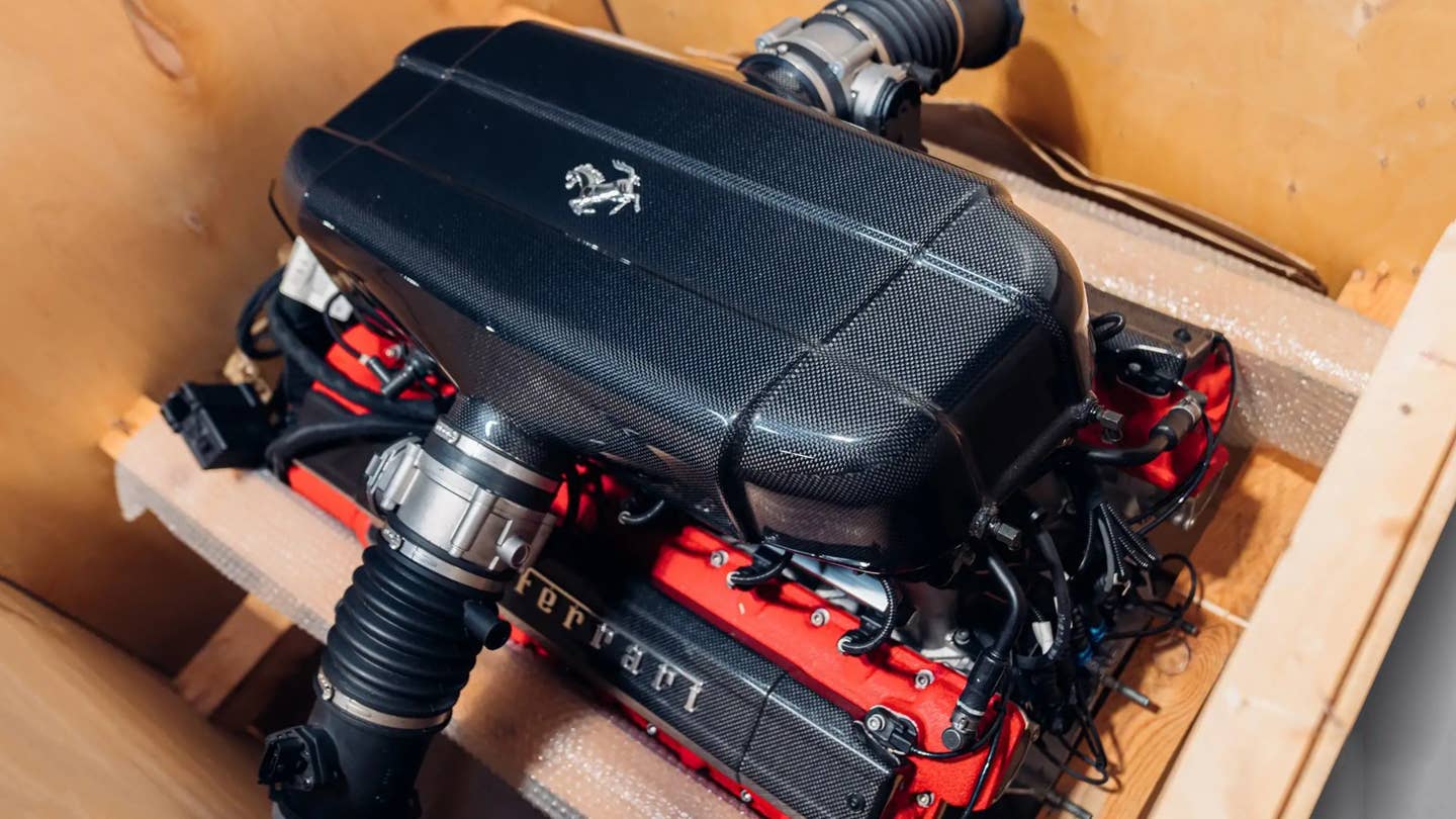 This Ferrari Enzo V12 Crate Engine For Sale Is Ready for the Ultimate Engine Swap