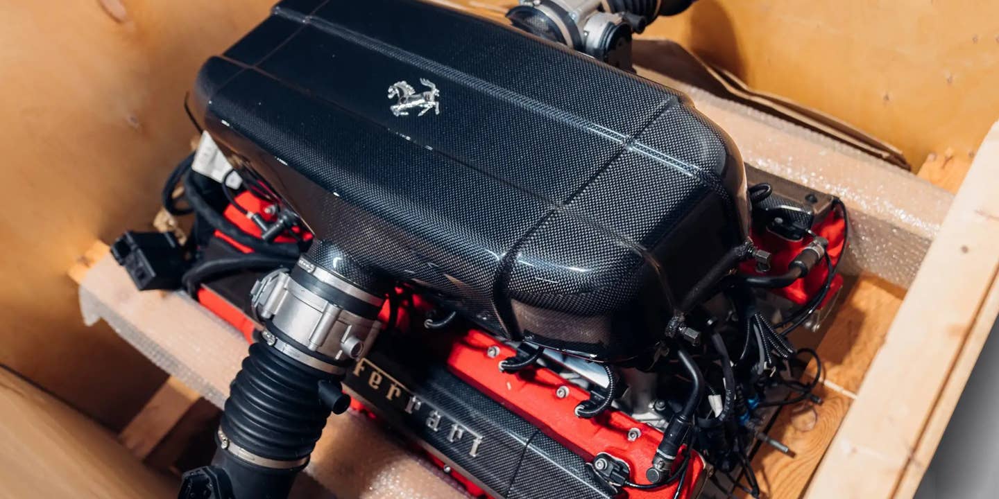This Ferrari Enzo V12 Crate Engine For Sale Is Ready for the Ultimate Engine Swap