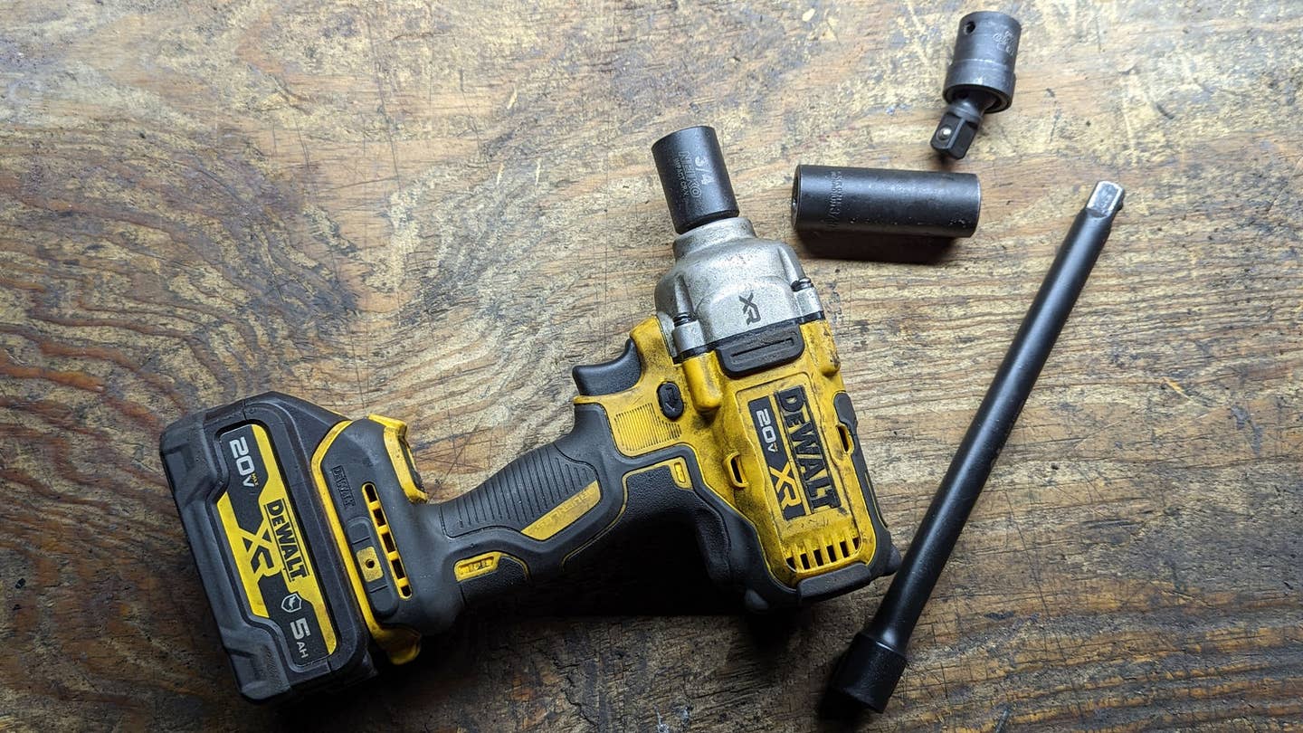 DeWalt Impact wrench and Neiko Impact accessories