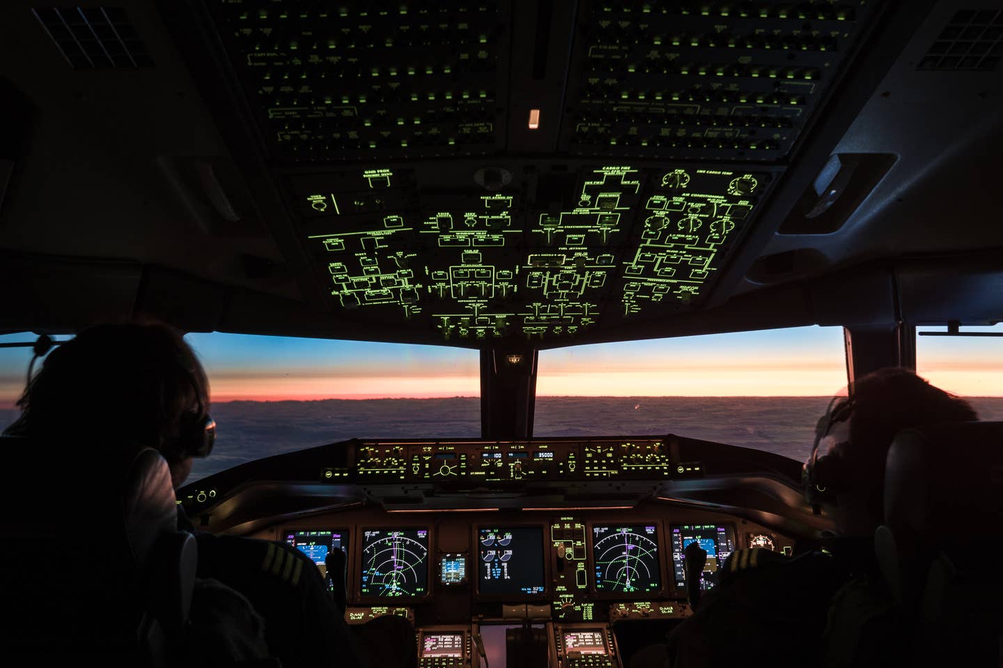 In the cockpit of a Boeing 737. <em>Roman Becker/EyeEm</em>
