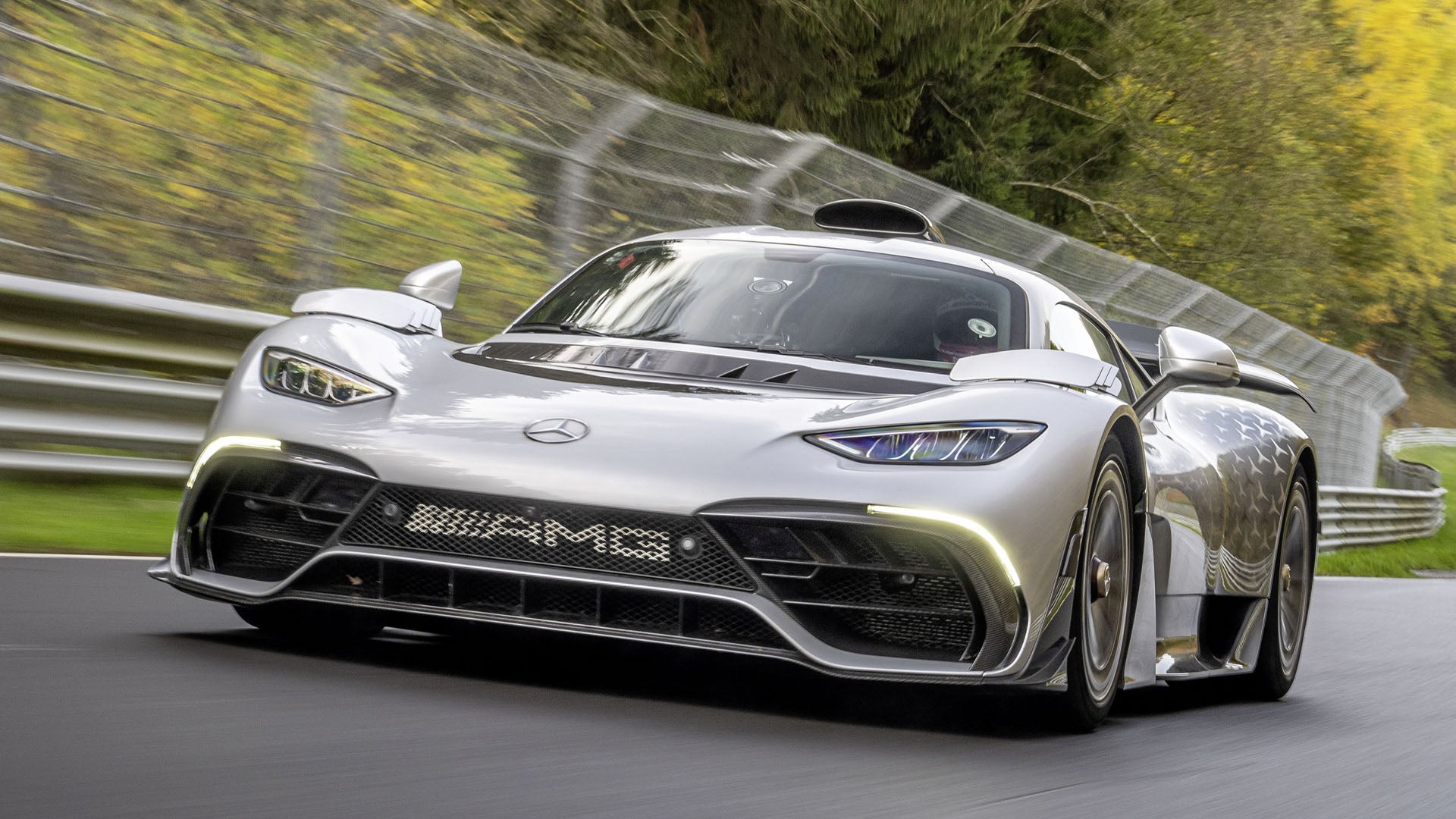 Mercedes AMG One Hypercar Beats Porsche's Nurburgring Lap Record