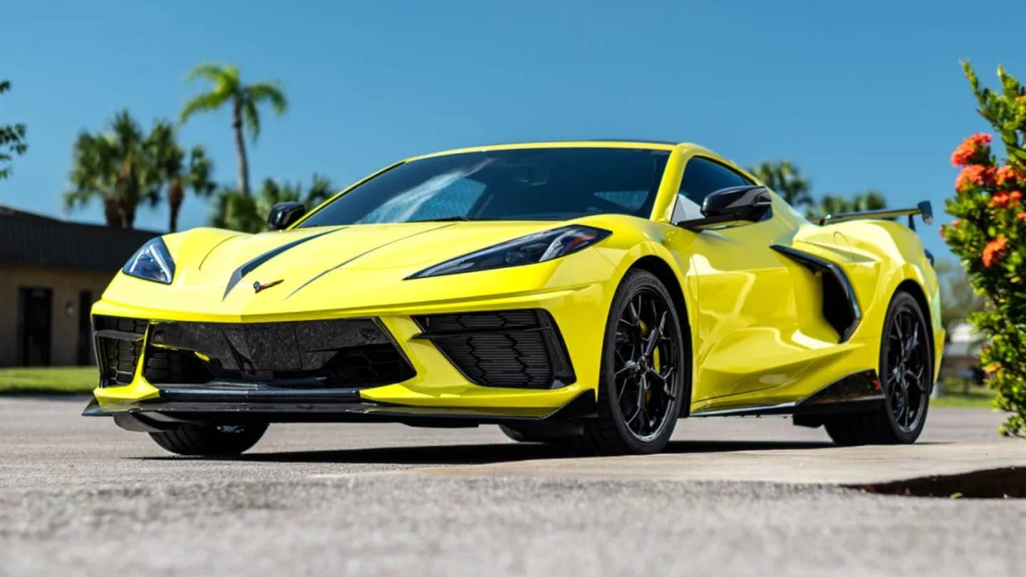 Buy This Special Edition Chevy C8 Corvette That GM Forgot To Destroy