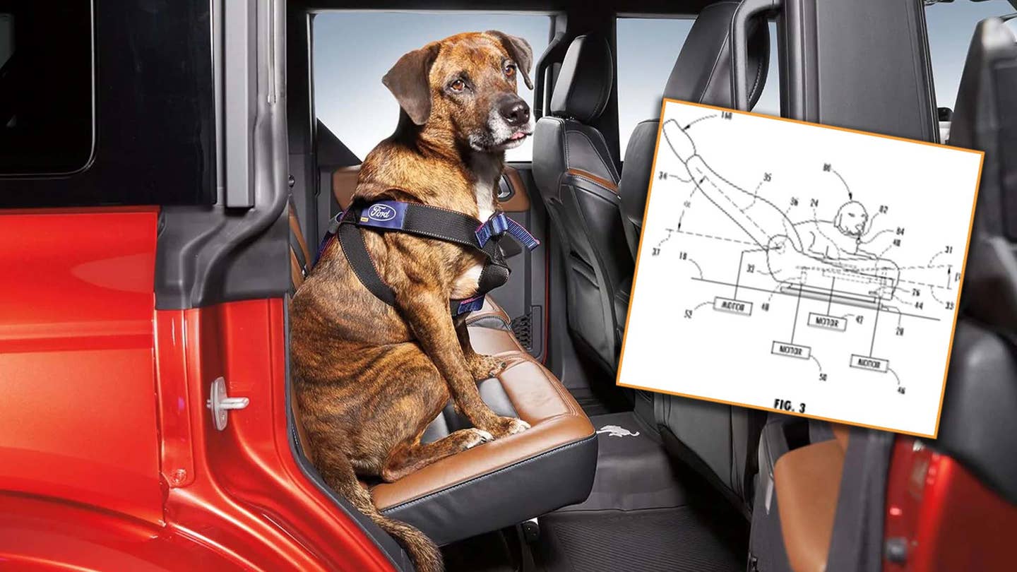 Ford Has Ideas for Dog-Friendly Seats Because They’re All Good Boys and Girls