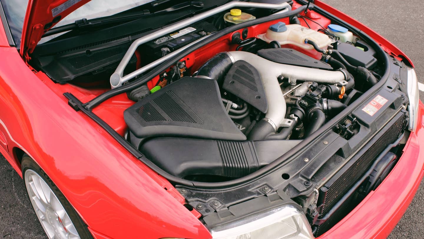 b5 audi s4 turbocharged engine