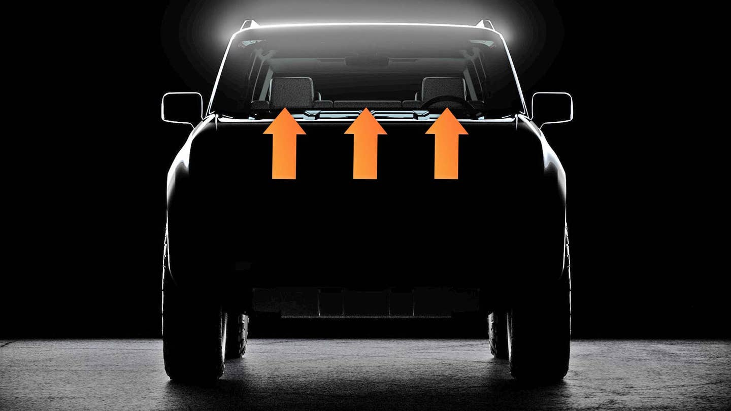 New Scout EV Teased: Is That a Front Bench Seat We Spy?