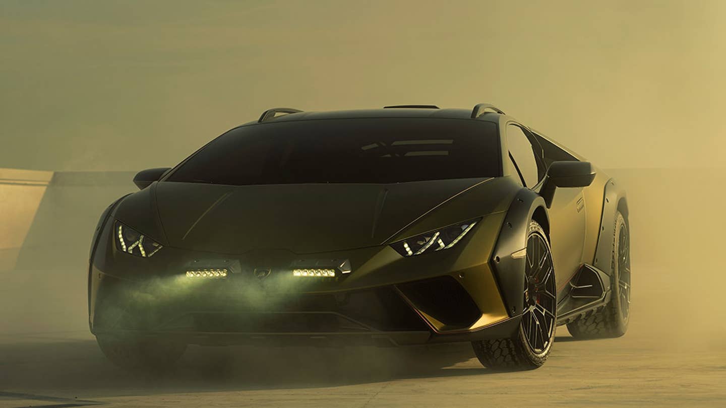 This is the Lamborghini Sterrato, the V10-Powered, Dirt-Ready Supercar