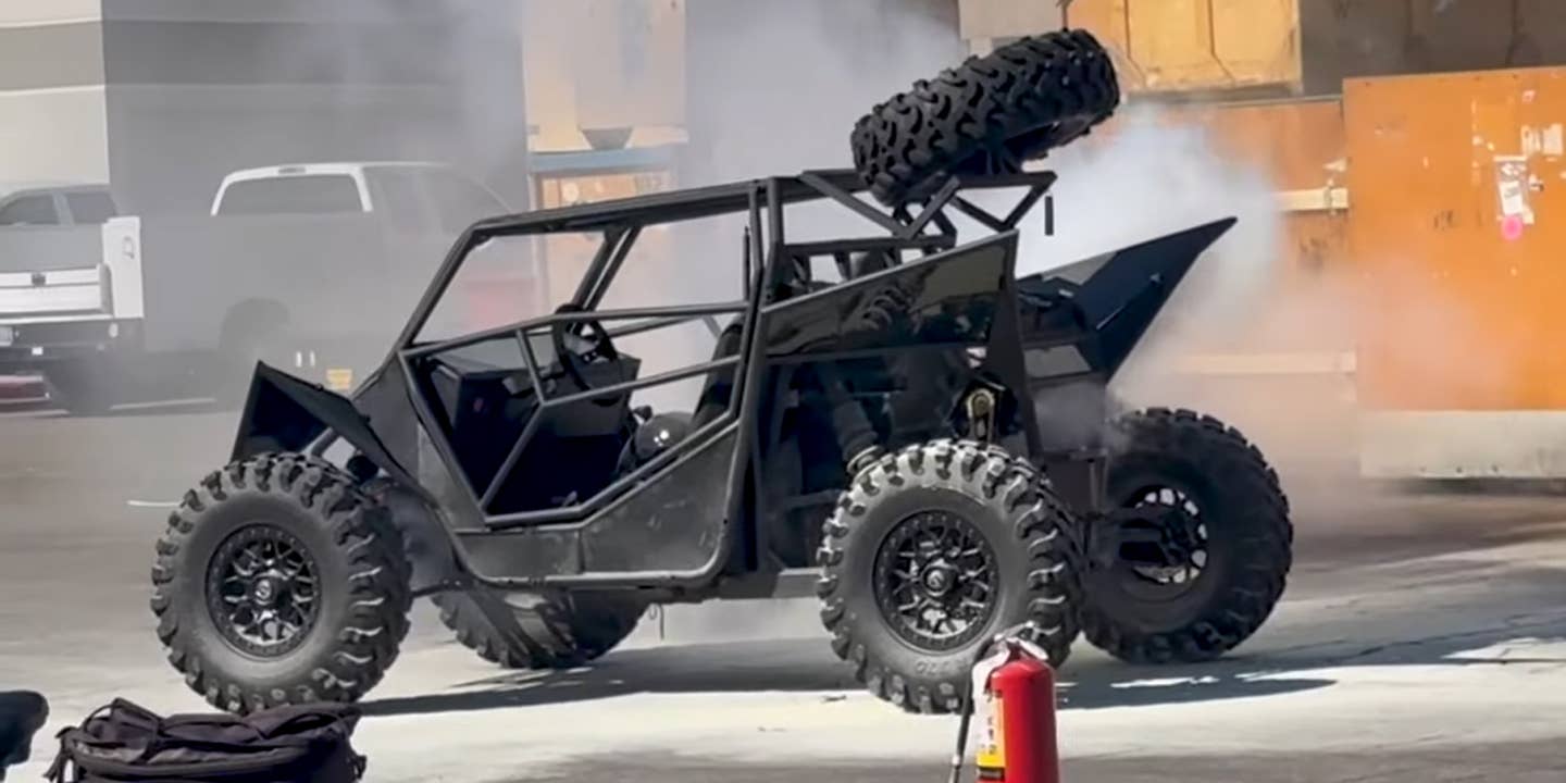 Here’s What Really Happened When Rich Rebuilds’ Electric UTV ‘Caught Fire’ at SEMA