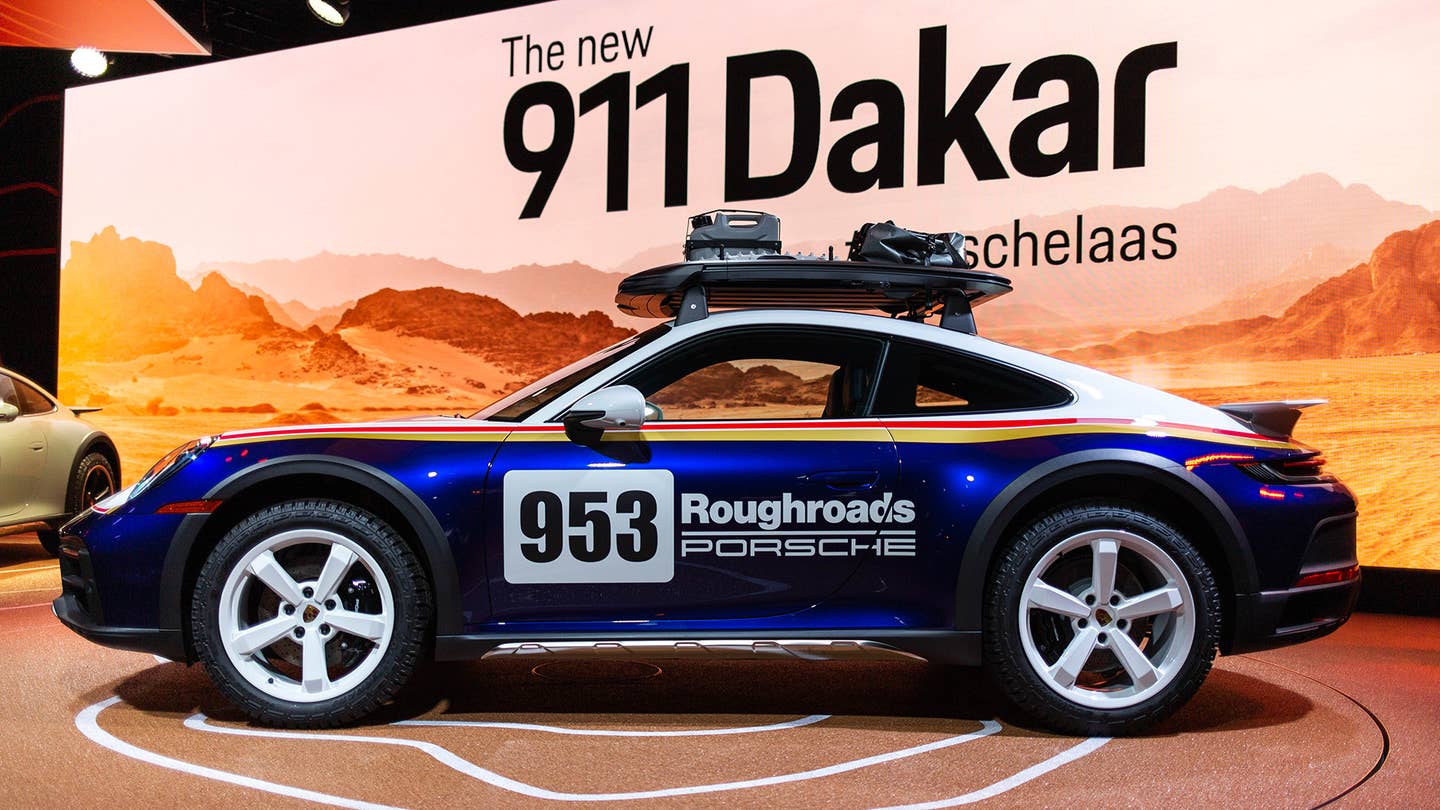2023 Porsche 911 Dakar Gets Classic Rothmans Colors as a Factory Option
