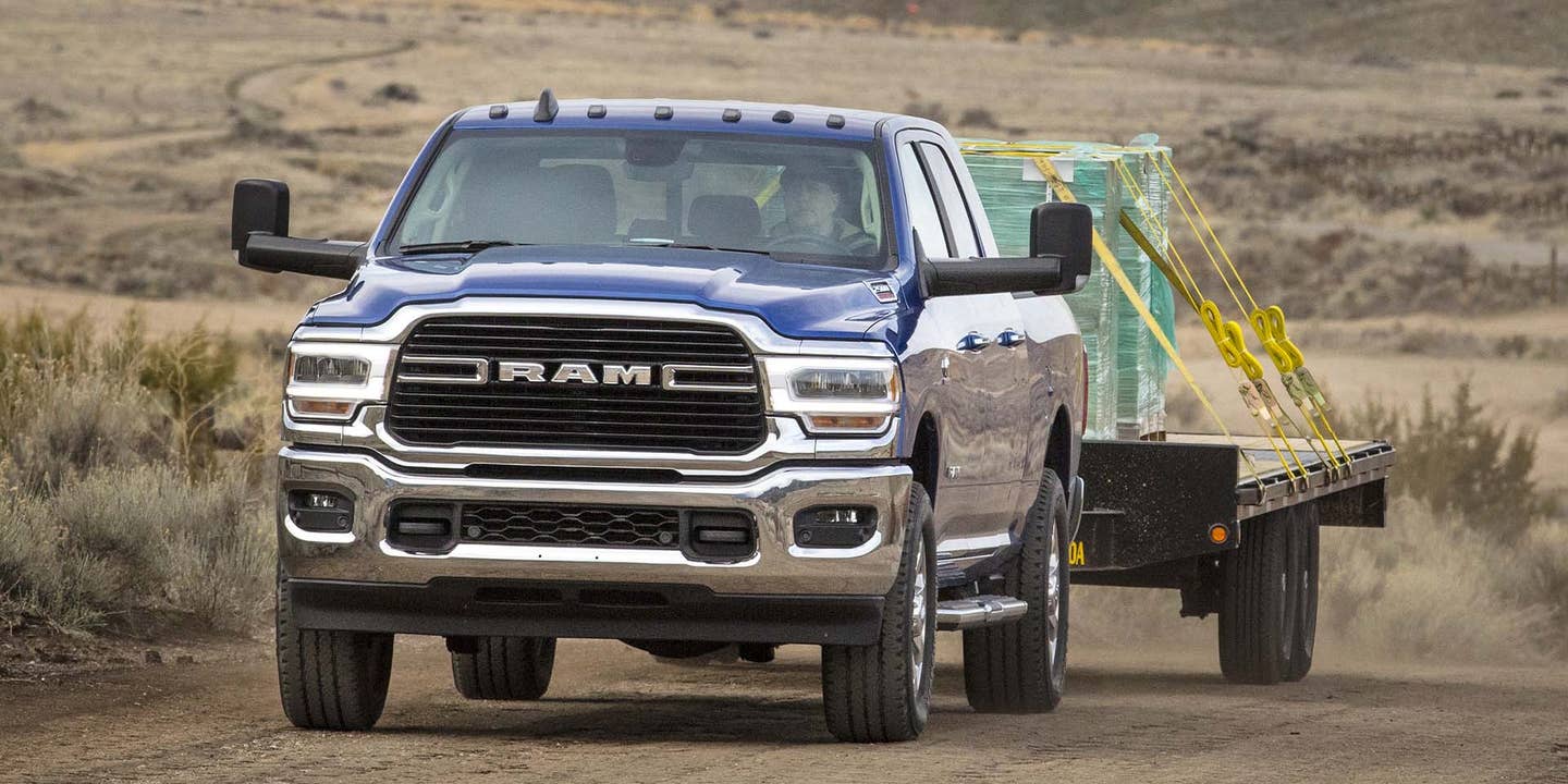 280,000 Ram HD Trucks Recalled for Automatic Transmissions That Might Start Fires