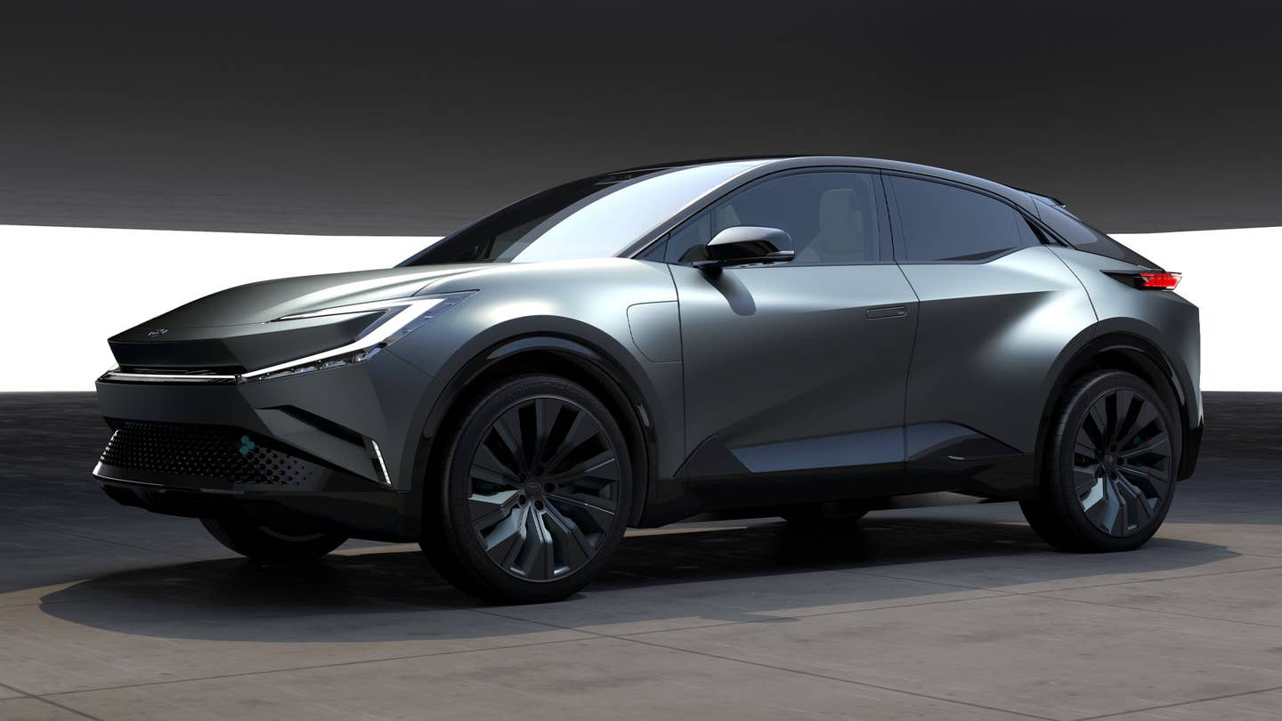 Toyota bZ Compact SUV Concept Previews Another Small Electric Crossover