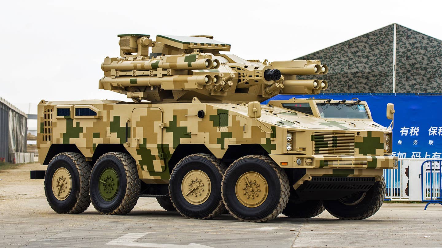 This Is China’s Beastly New Air Defense Vehicle