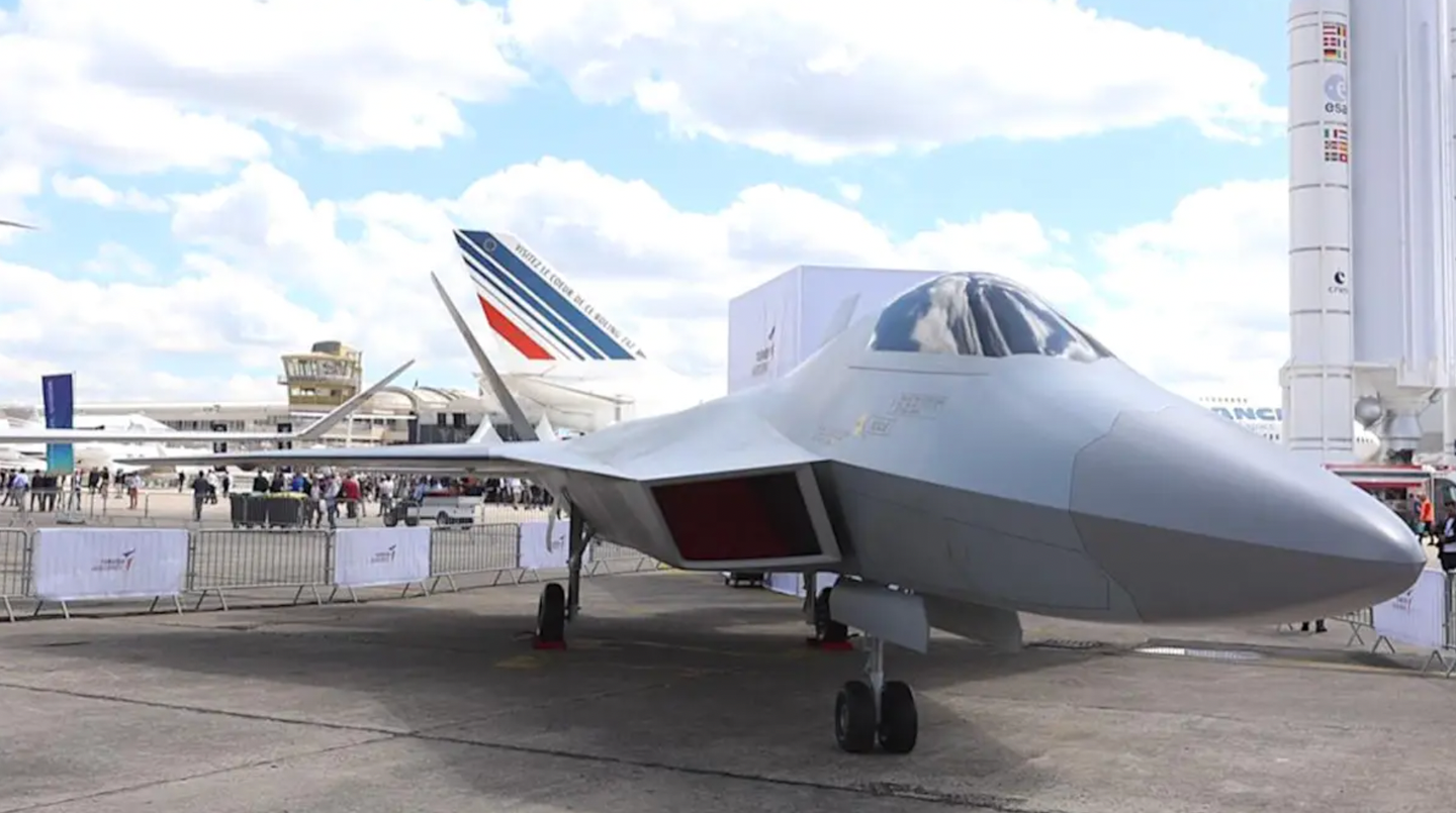 The TF-X mockup at the 2019 Paris Air Show.&nbsp;<em>TAI</em>