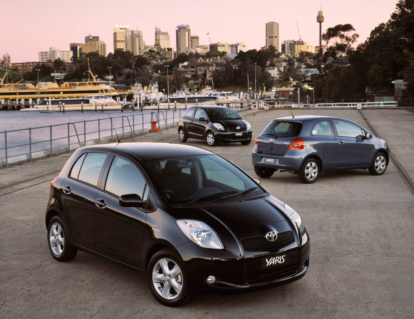 The second-generation Yaris range was curiously equipped in Australia. Power windows are fitted across the range, but not a single trim got cruise control. <em>Toyota</em>
