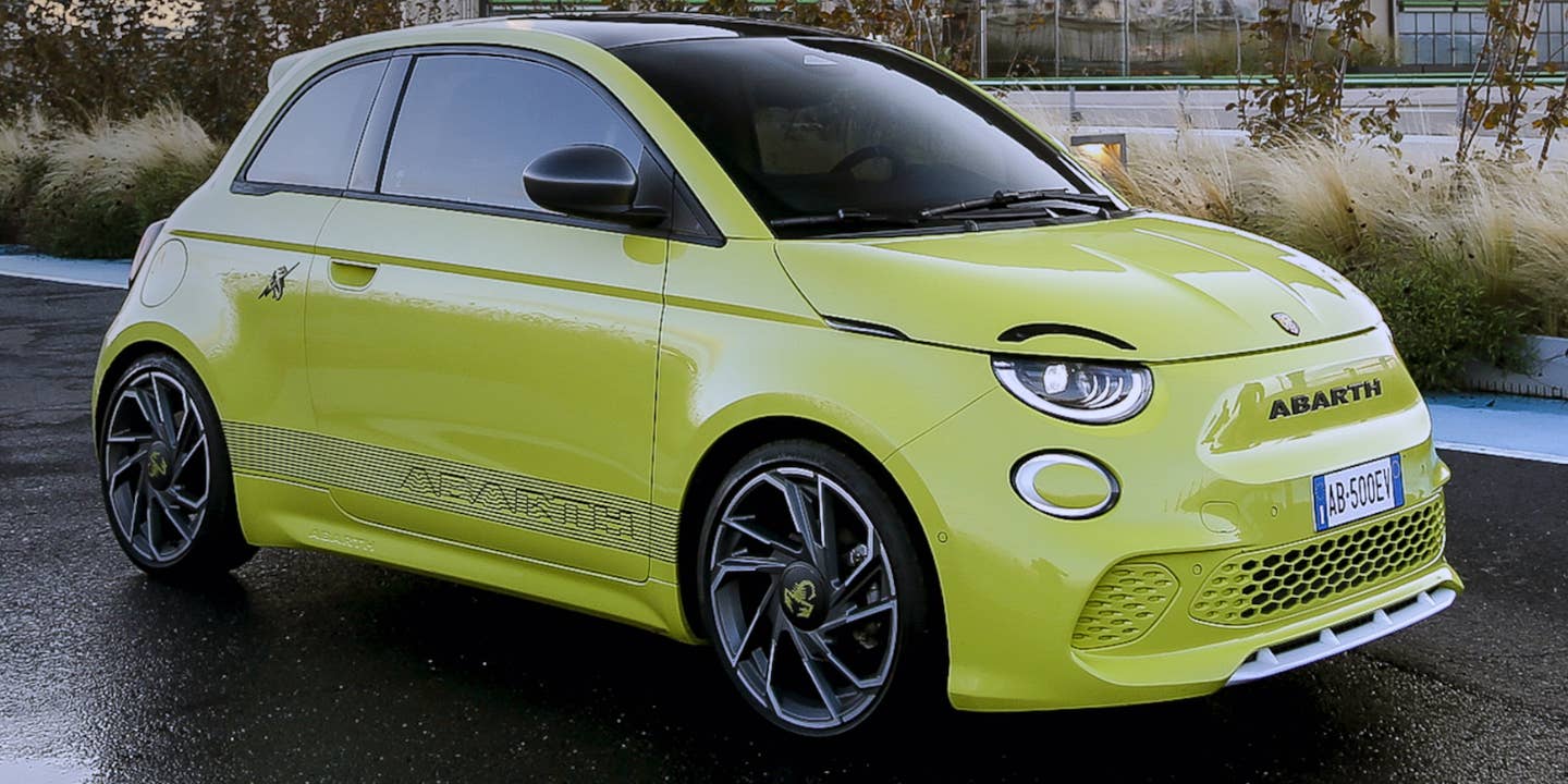 2023 Fiat Abarth 500e: The Angry Little Hot Hatch Goes Electric