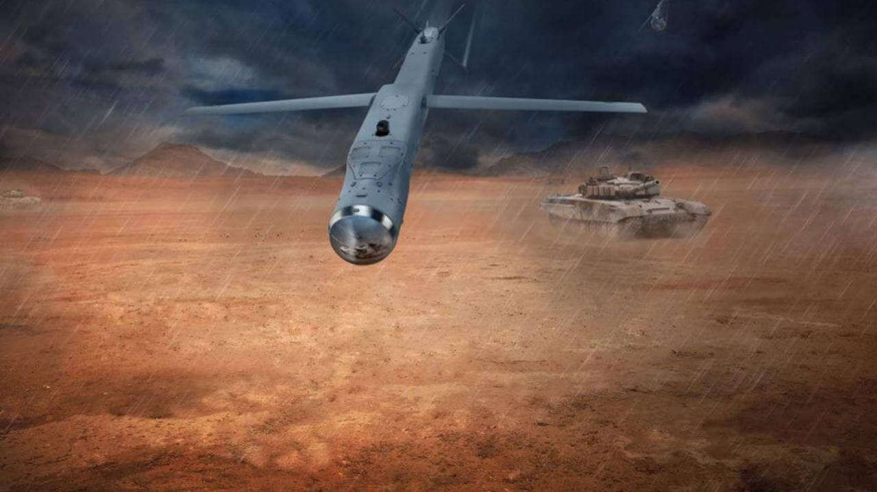 A rendering of the all-weather StormBreaker in action. (Raytheon)
