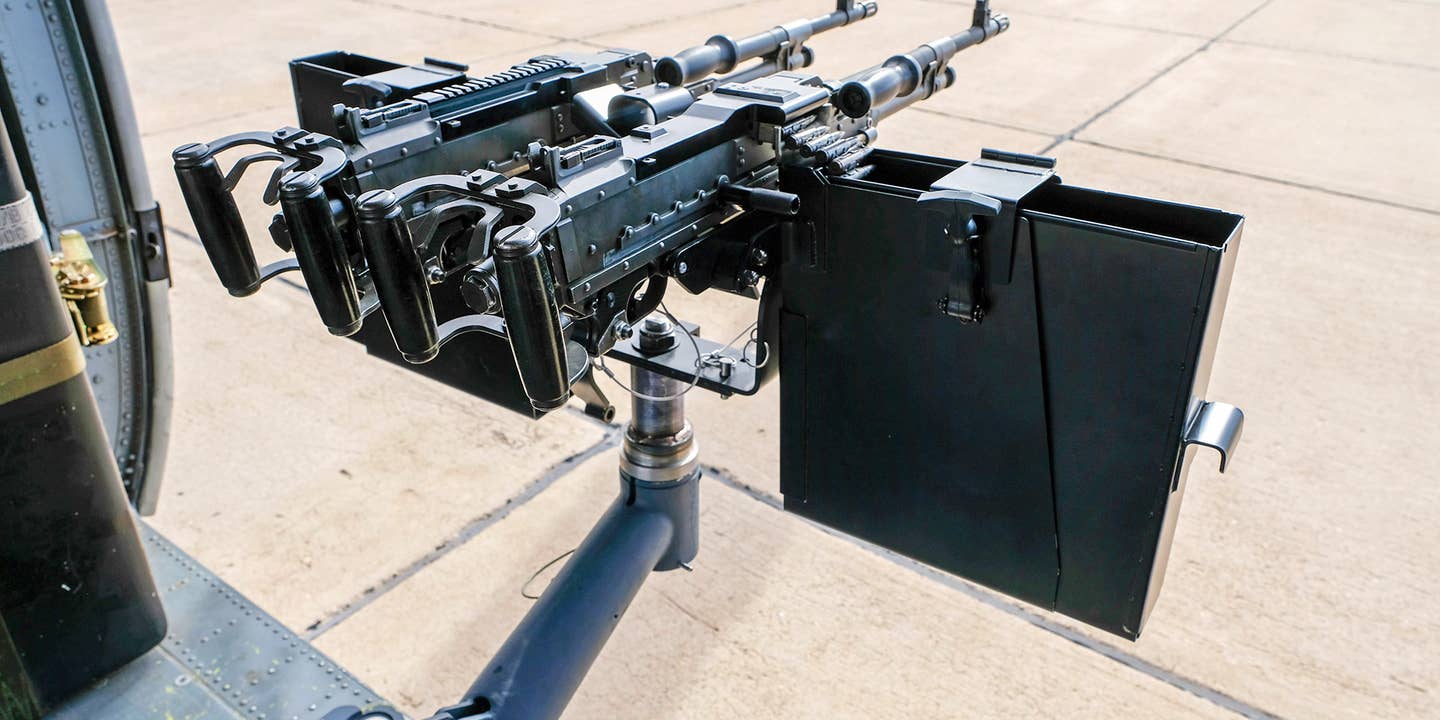 Check Out The New Twin M240 Door Guns For HH-60 Rescue Helicopters
