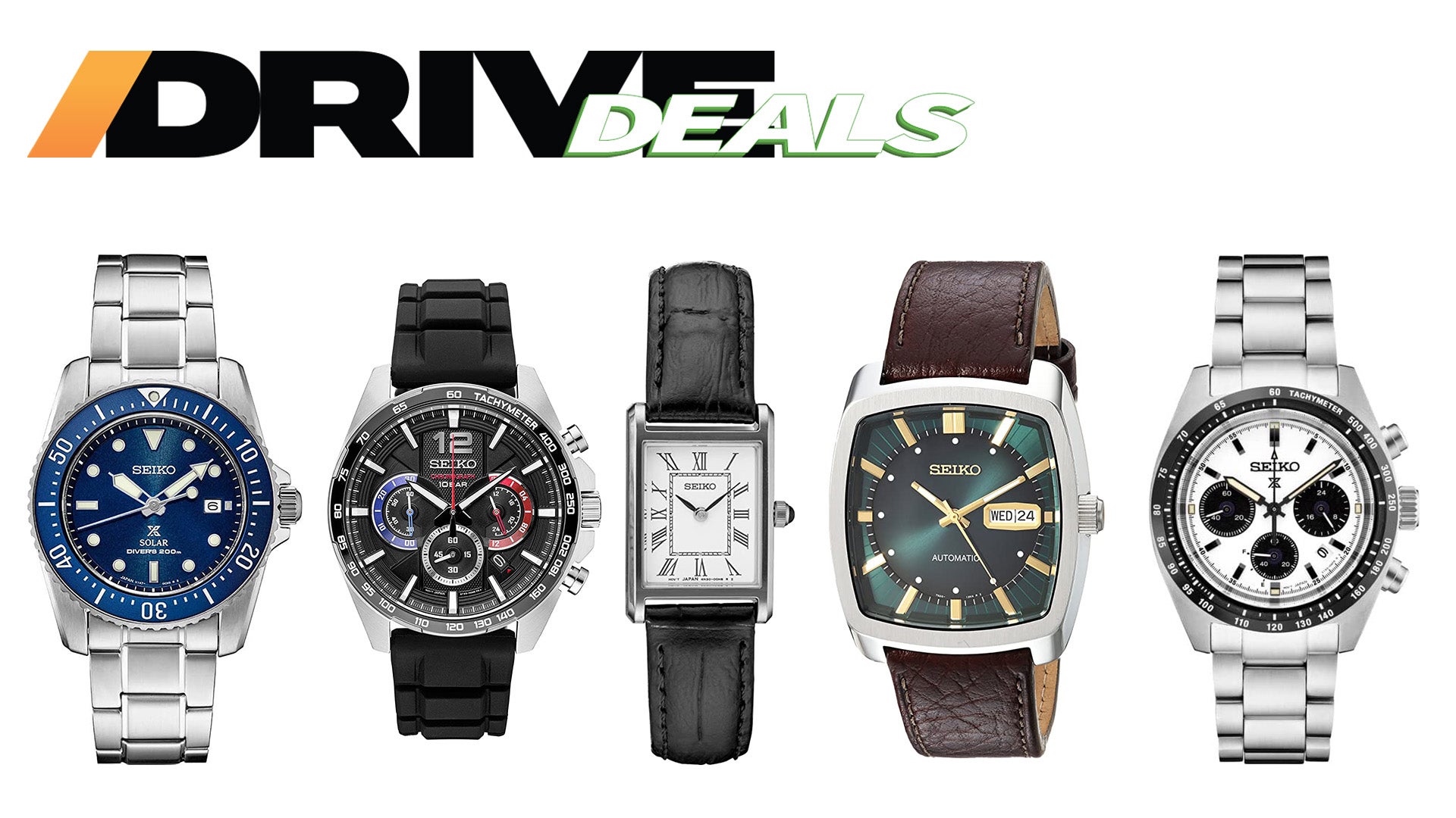 Save Big on These Black Friday Seiko Watch Deals | The Drive