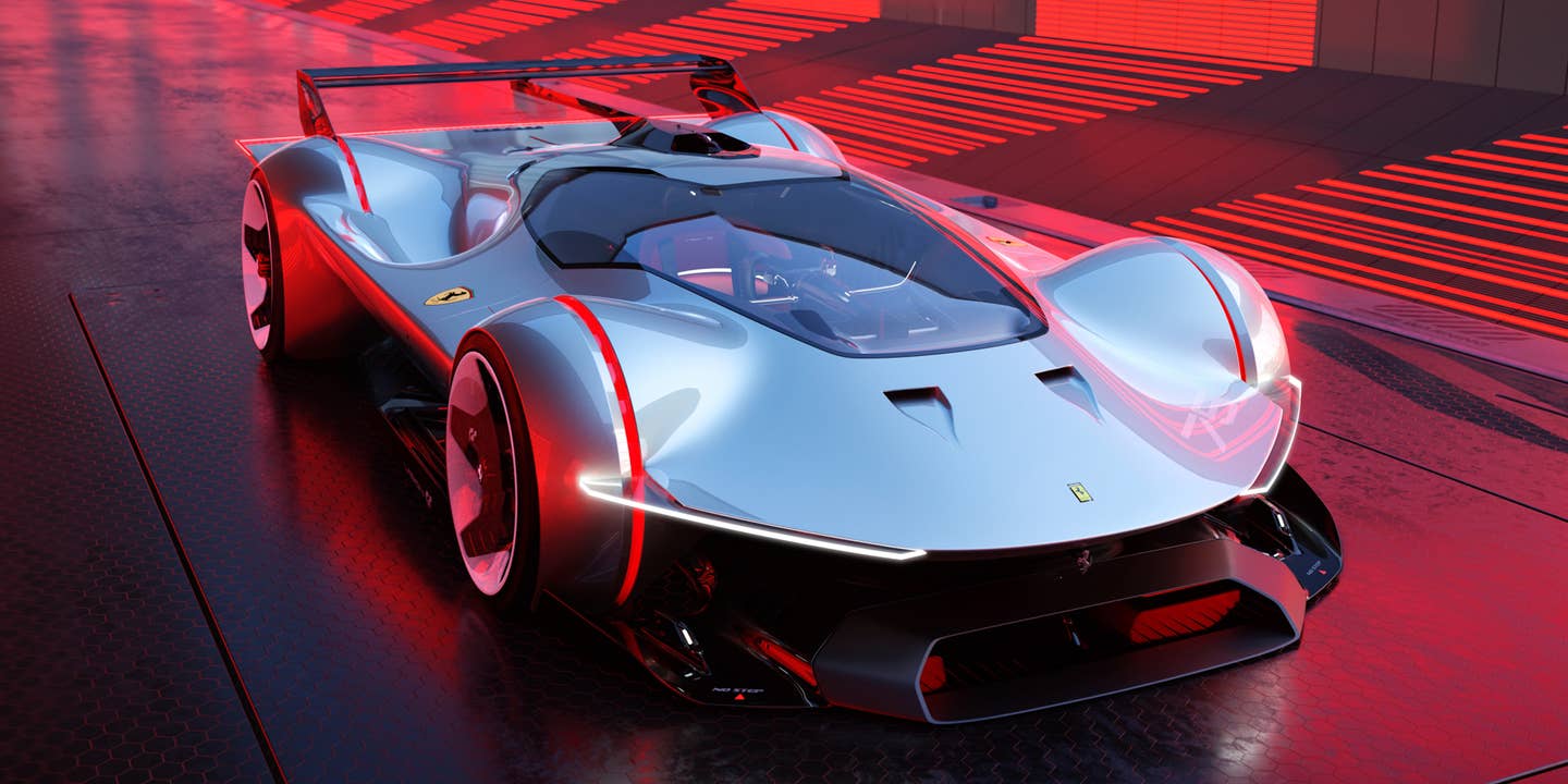 The Ferrari Vision Gran Turismo Is a 1,000-HP Hybrid Race Car for the Digital World