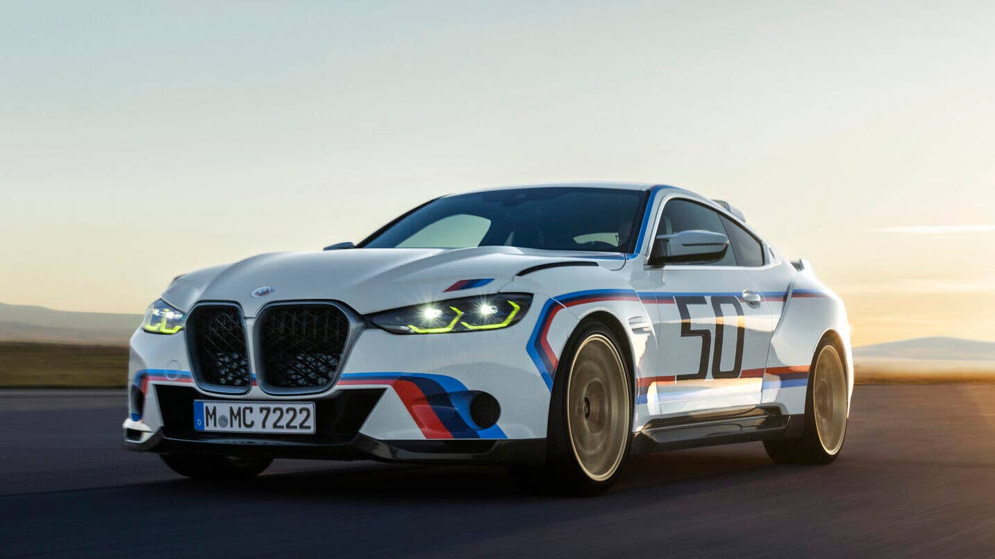 The 2023 BMW 3.0 CSL Is a Carbon-Bodied Touring Brute