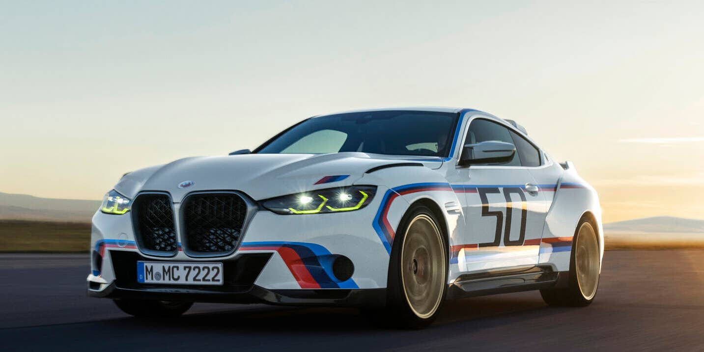 The 2023 BMW 3.0 CSL Is a Carbon-Bodied Touring Brute