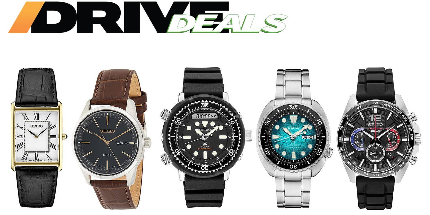 Stock Up On Seiko Watches This Cyber Monday