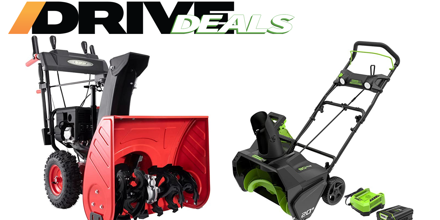 Save Your Back This Season With Amazon’s Snow Blower Deals