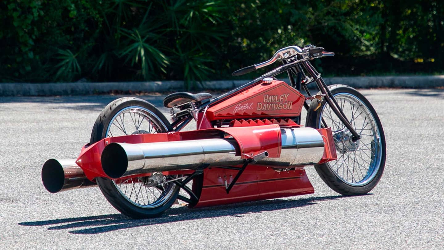 Pulsejet-Powered 1929 Harley-Davidson for Sale Has the Pipes to End All Pipes