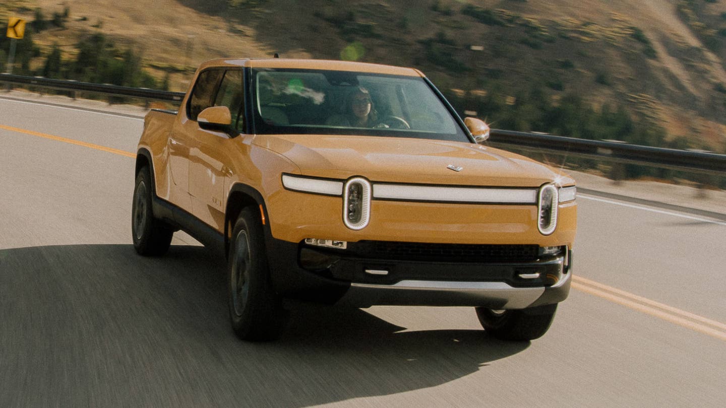 The Rivian R1T’s Launch Control Works in Reverse