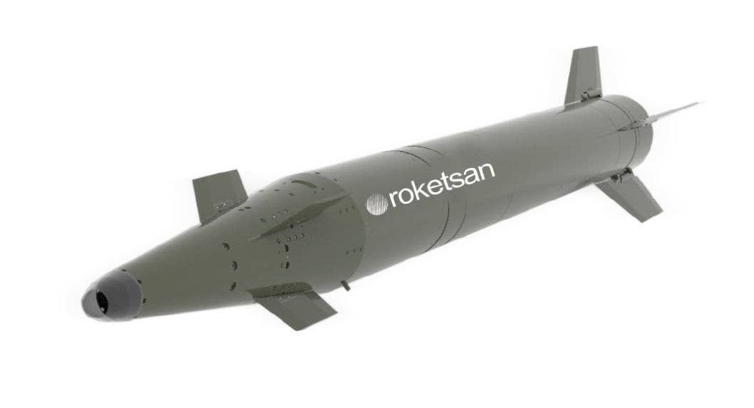 The Roketsan TRLG-230 precision-guided artillery rocket. <em>Roketsan</em>