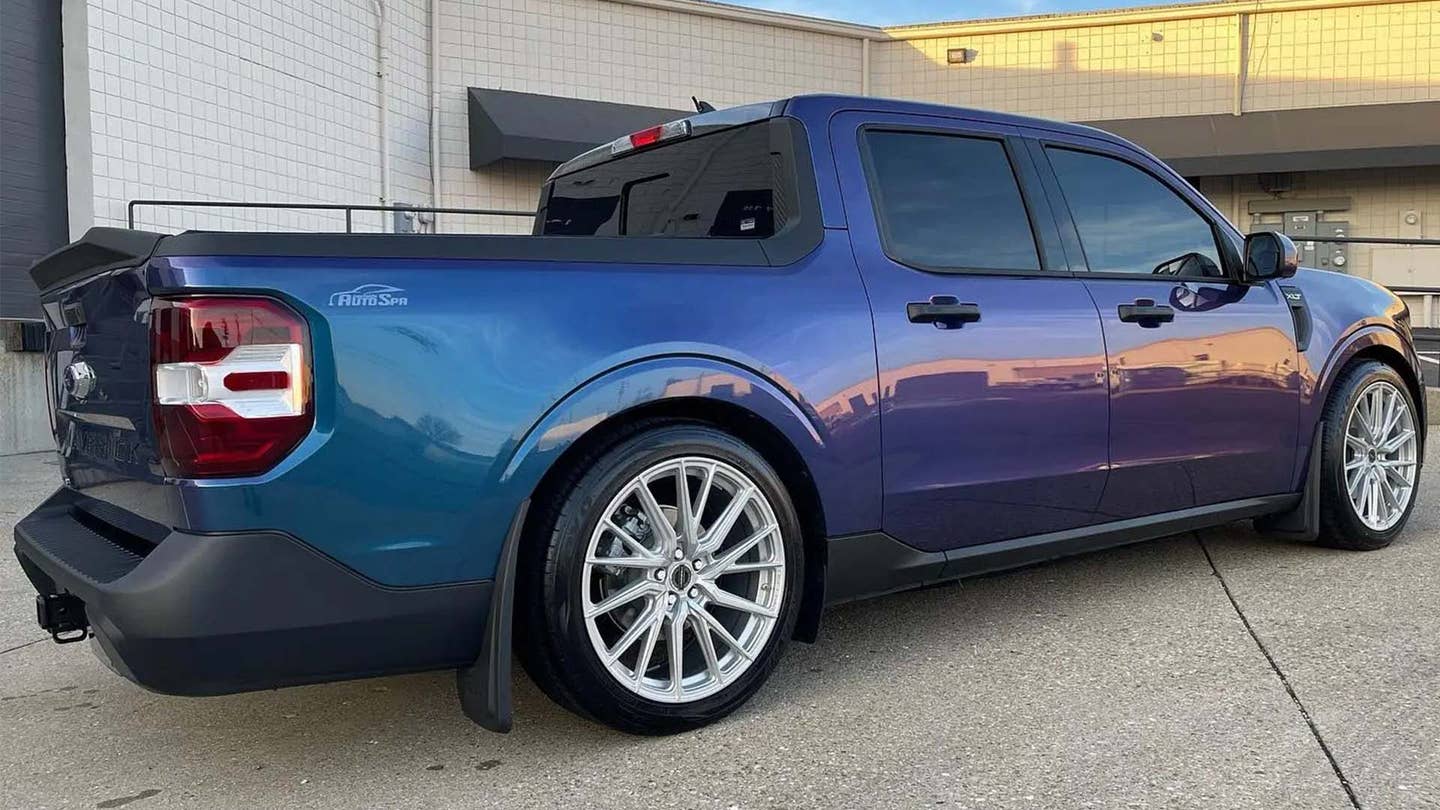 Ford Maverick Owner Recreates Rare Mystichrome Paint Job With Special Clear Wrap