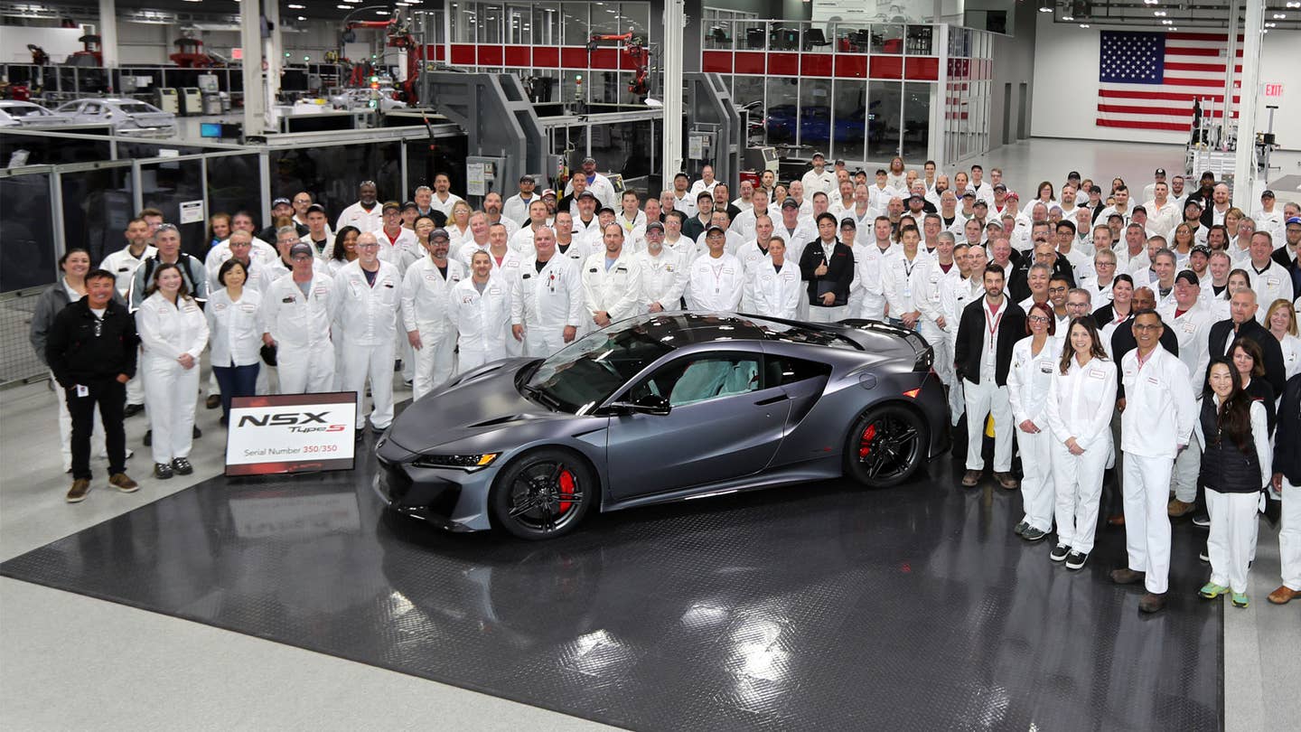 Acura NSX Factory in Ohio Will Build Hydrogen Honda CR-Vs Next