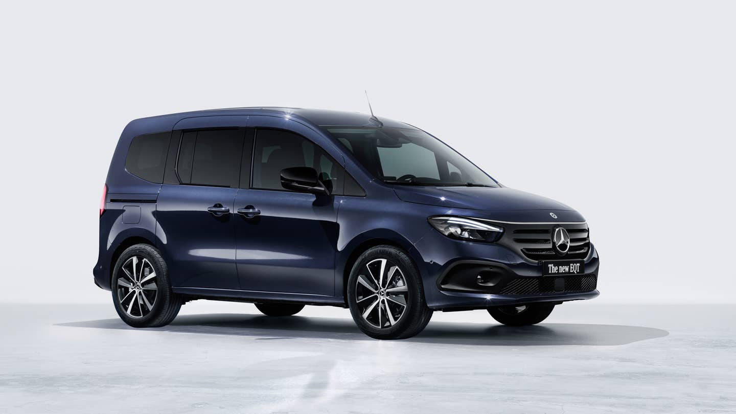 What a QT: New Mercedes EQT Is the Small Electric Van We Need in the US