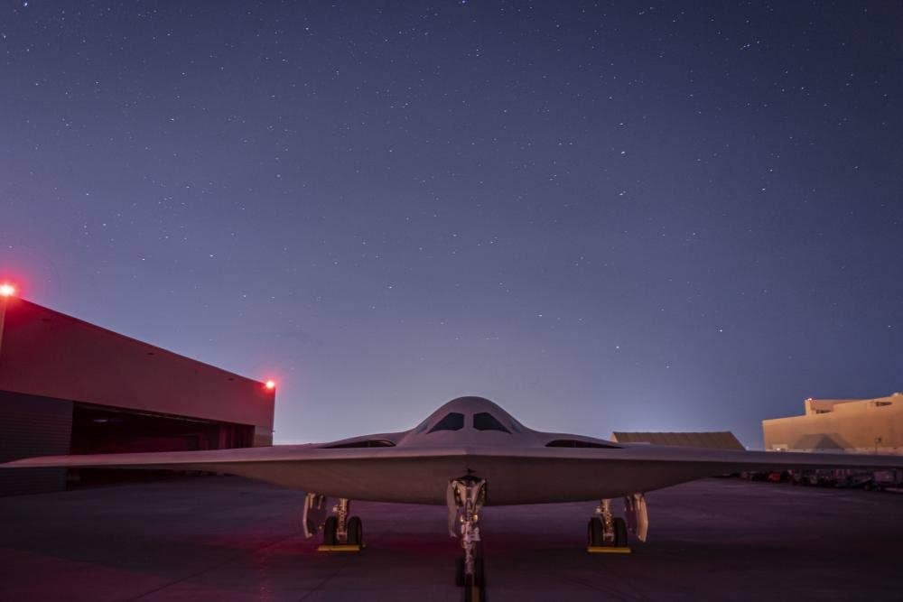 Another released image of the B-21 Raider from Northrop Grumman.