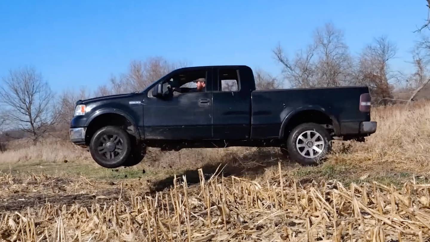 Backyard Crash Test Shows How Dangerous a Rusty Truck Frame Can Be