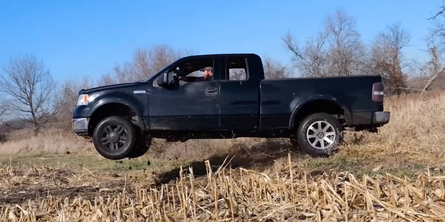 Backyard Crash Test Shows How Dangerous a Rusty Truck Frame Can Be