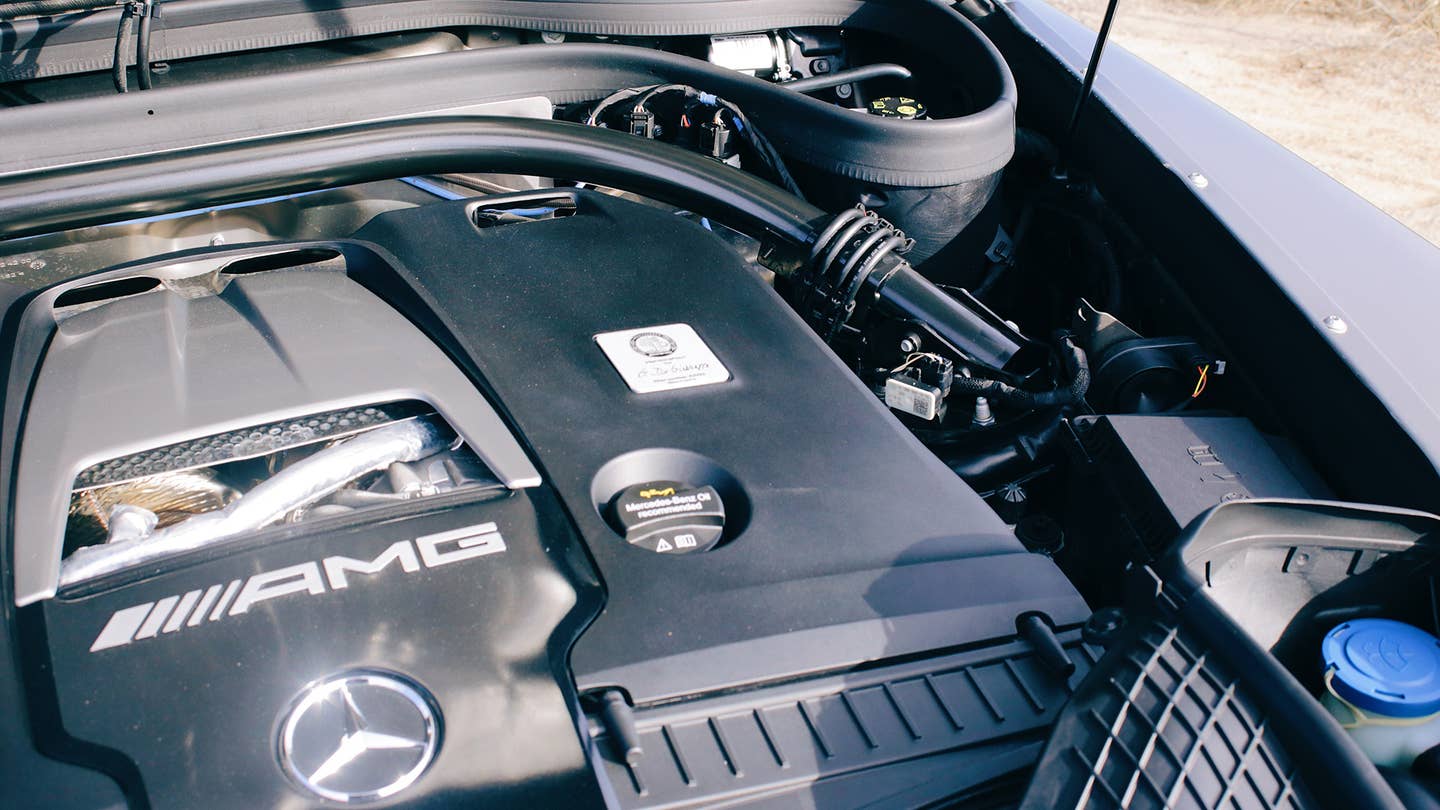 Mercedes-AMG G63 engine