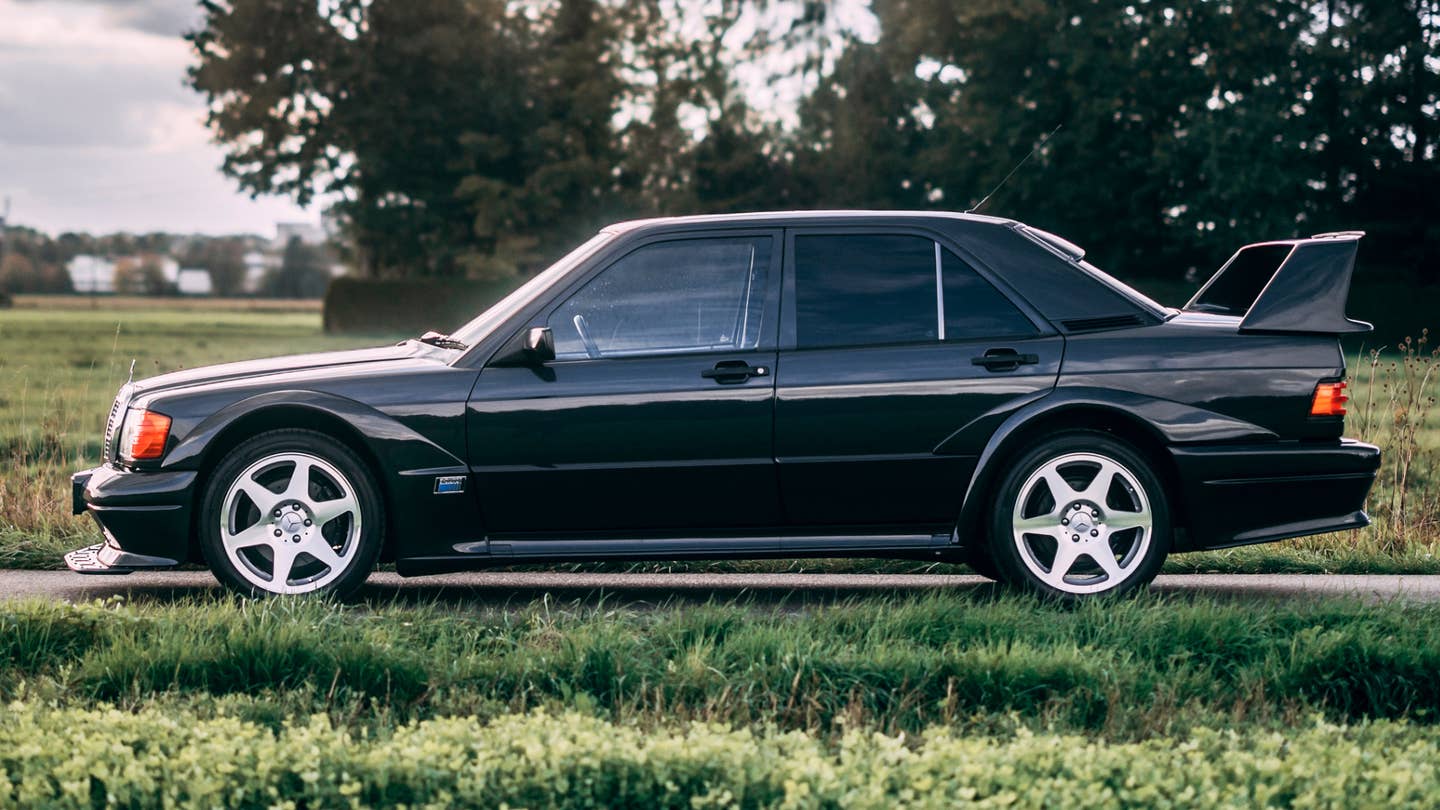 Here’s Your Chance To Buy a Rare Mercedes-Benz 190 E Race Car Built for the Street