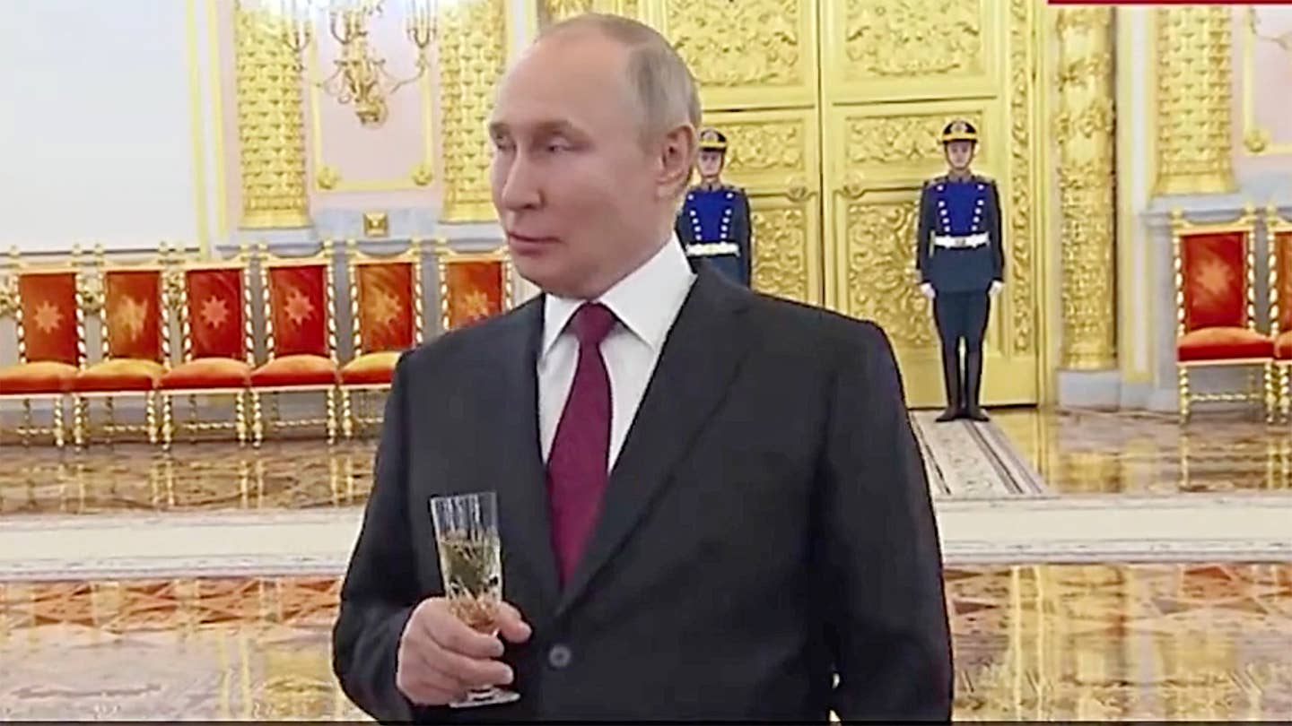 Ukraine Situation Report: Champagne Glass In Hand, Putin Vows More Energy Grid Attacks