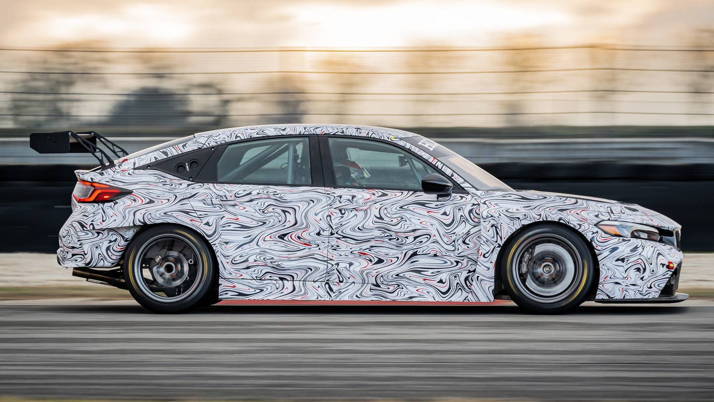 The Honda Civic Type R Race Car Is Getting Ready To Make Its IMSA Debut