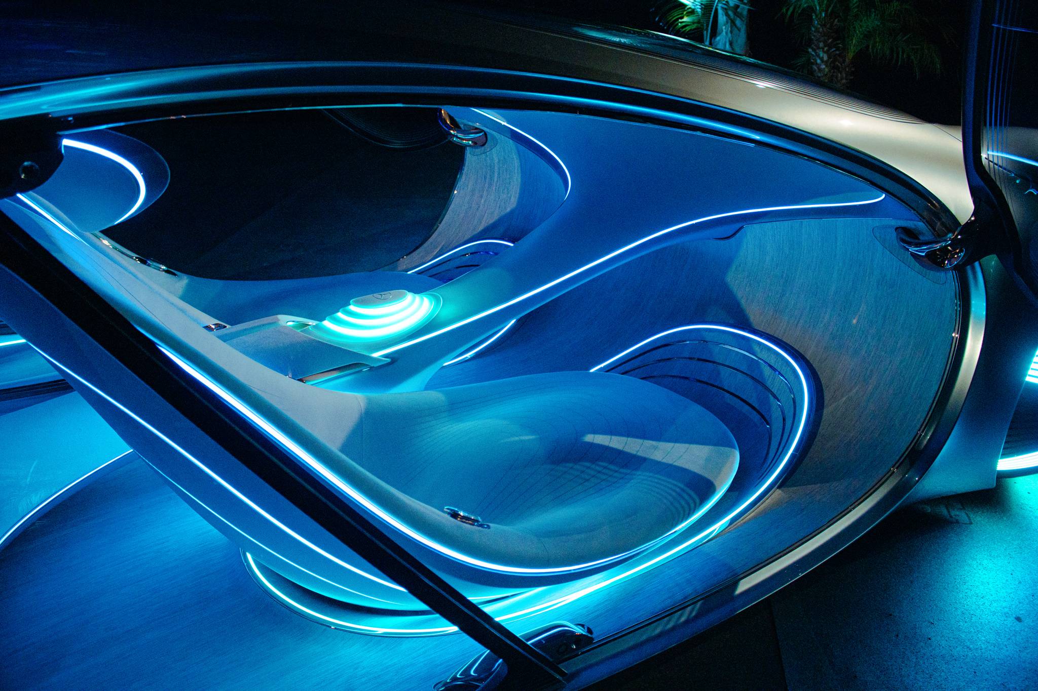 Driving the Mercedes Vision AVTR Concept, a Car Straight Out of 2154