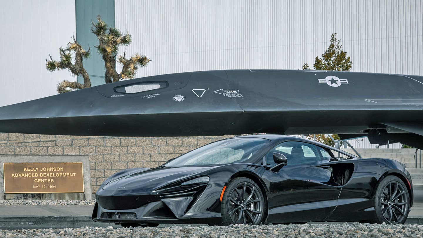 McLaren Partners With Lockheed Martin’s Skunk Works To Do…Something