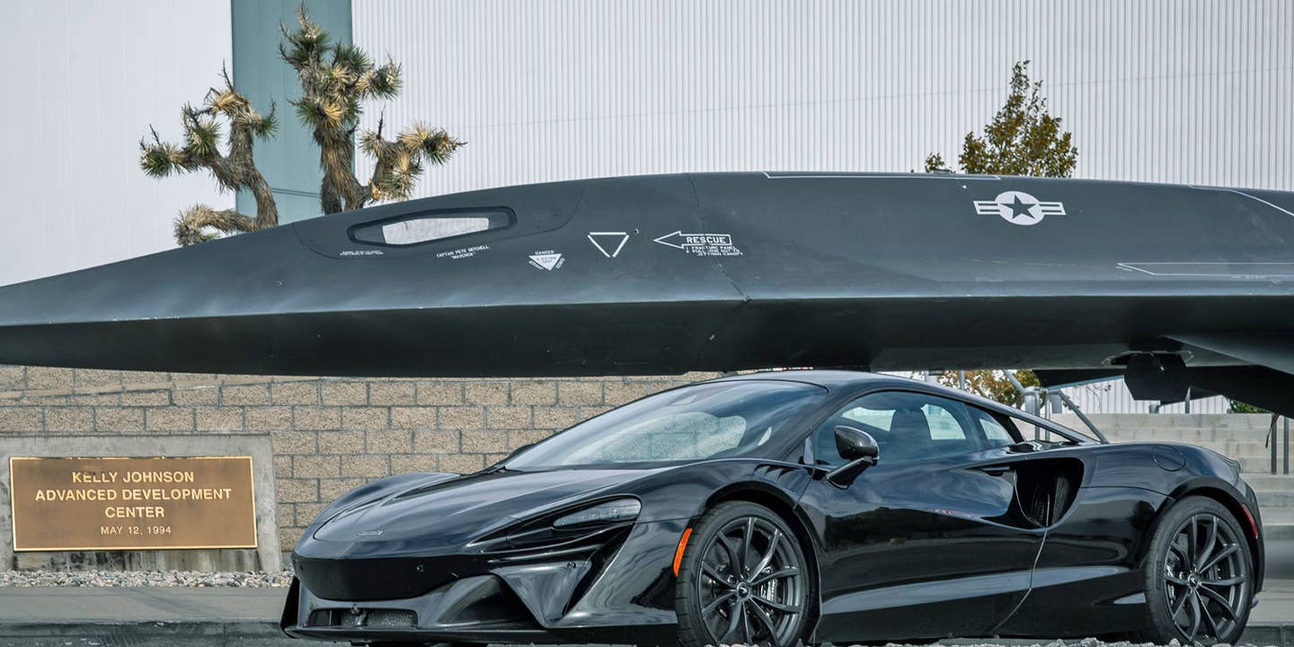 McLaren Partners With Lockheed Martin’s Skunk Works To Do…Something